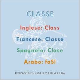 181017Glossario - Classe